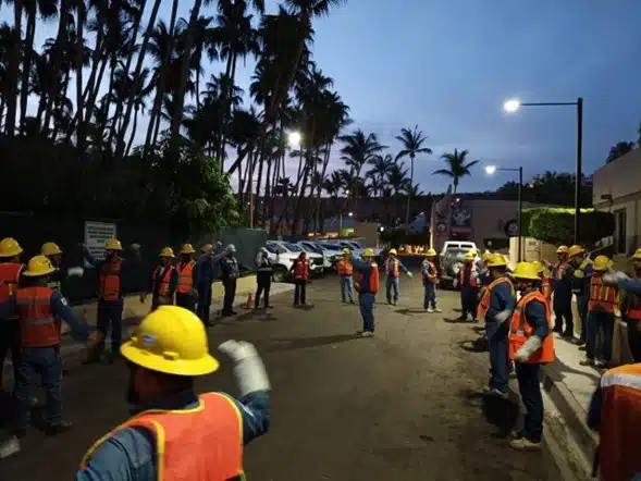 Trabajadores de CFE