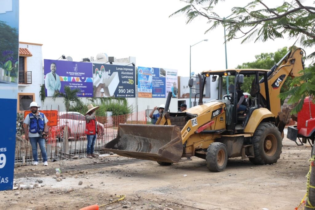 Tras 5 meses de trabajos están a punto de terminar canal pluvial en Hacienda del Seminario, Mazatlán