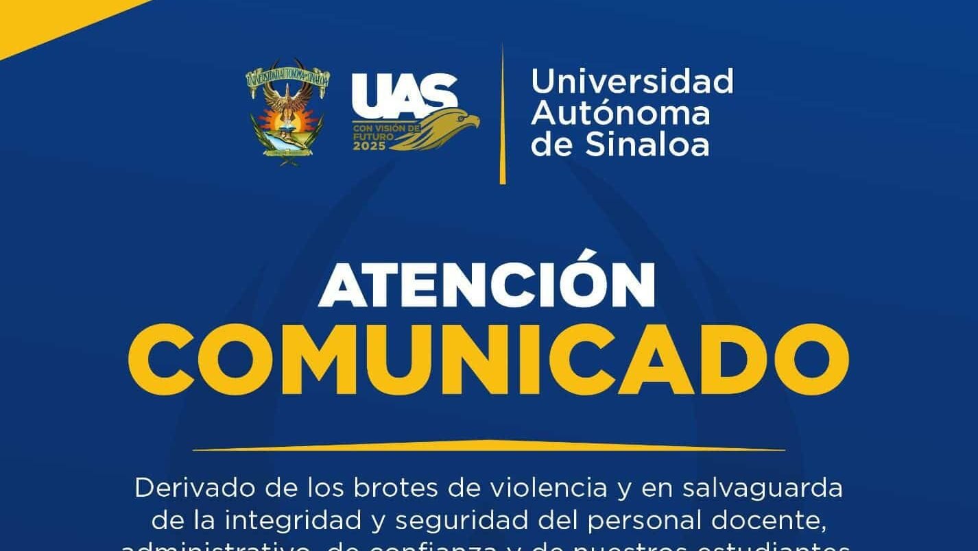 Uas mantendrá clases en línea Sinaloa