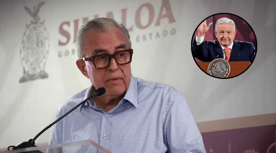 Visita de AMLO a Sinaloa no está suspendida, asegura Rocha Moya