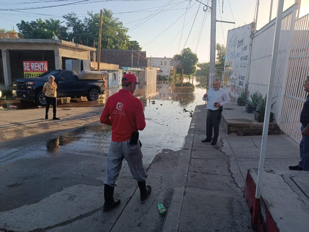 Guasave tras el paso de la tormenta Ileana