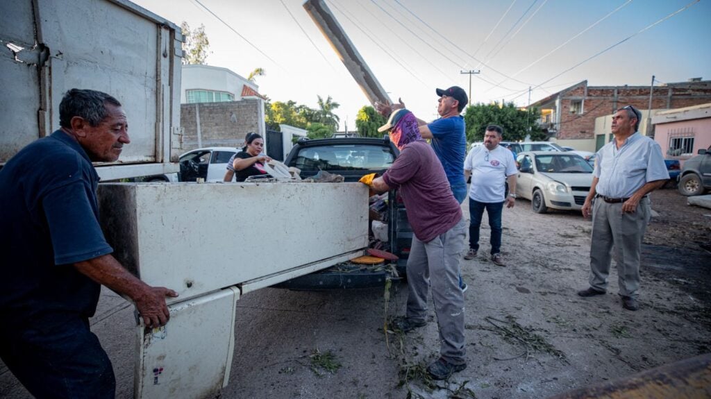 jornada de limpieza en Guasave