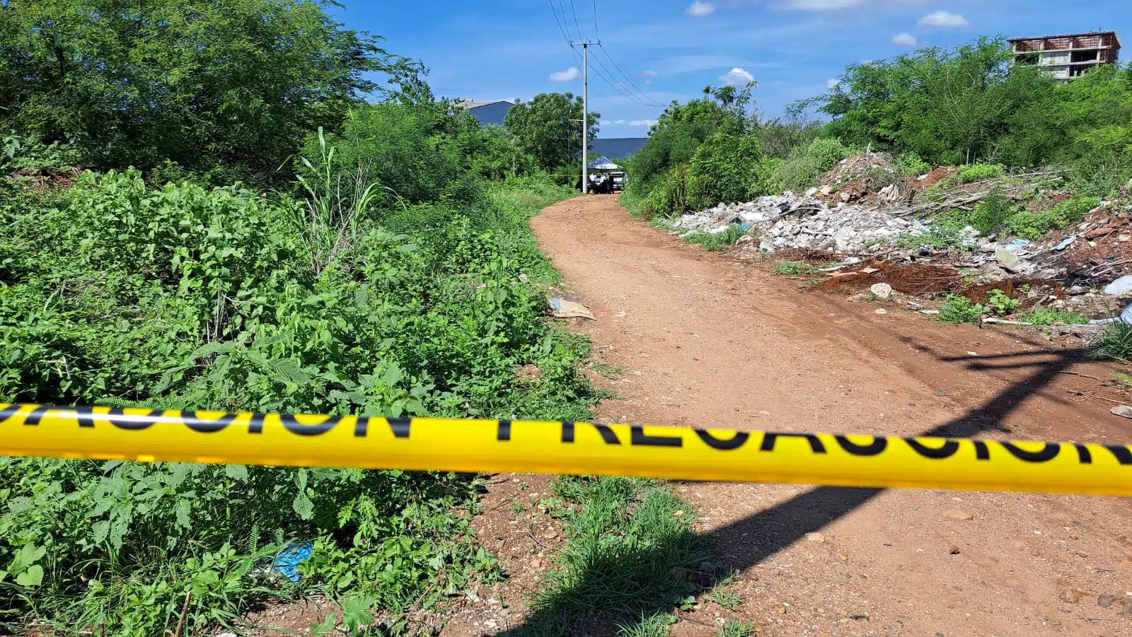 Fosa clandestina en Culiacán