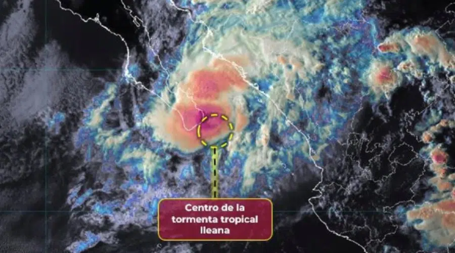 El más reciente aviso del Meteorológico Nacional destaca que el centro del sistema se encuentra desorganizado, pero el potencial de lluvias sigue vigente