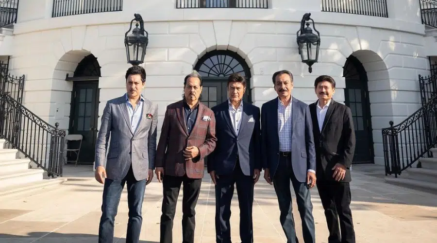 Los Tigres del Norte recibieron un homenaje en la Casa Blanca.