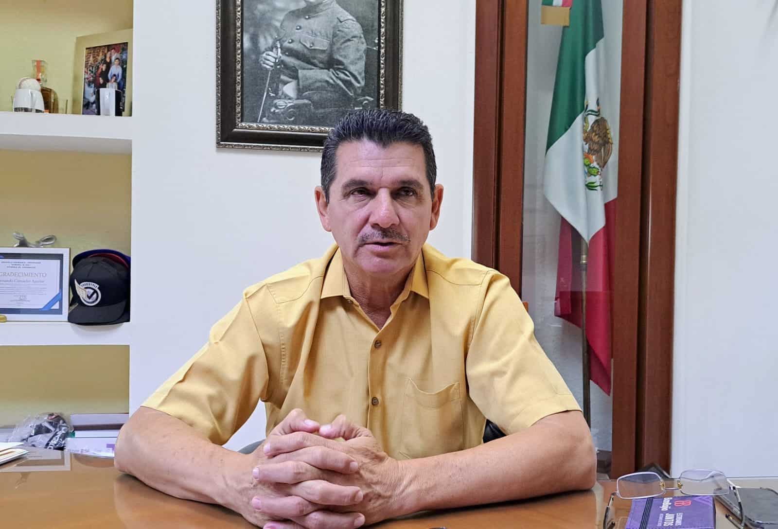 presidente municipal de Salvador Alvarado, Armando Camacho Aguilar