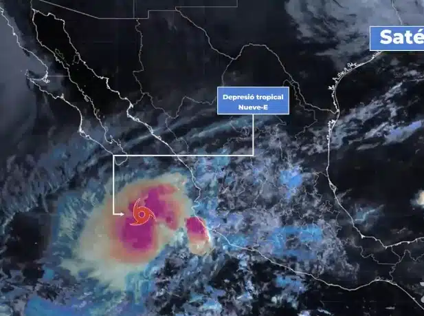 Ubicación de la tormenta tropical Ileana