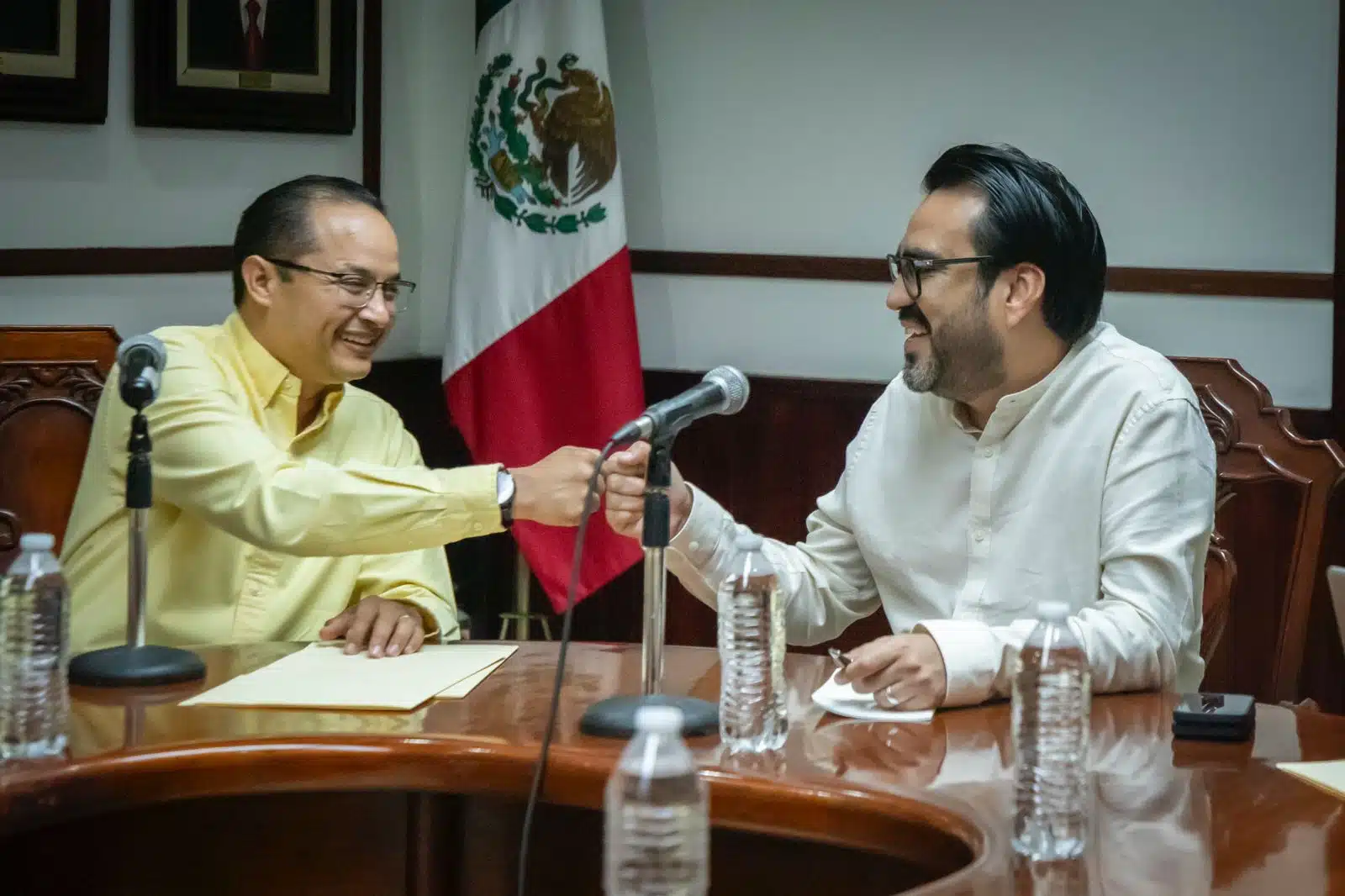 Alcalde Juan de Dios Gámez recibe pliego petitorio del Sindicato