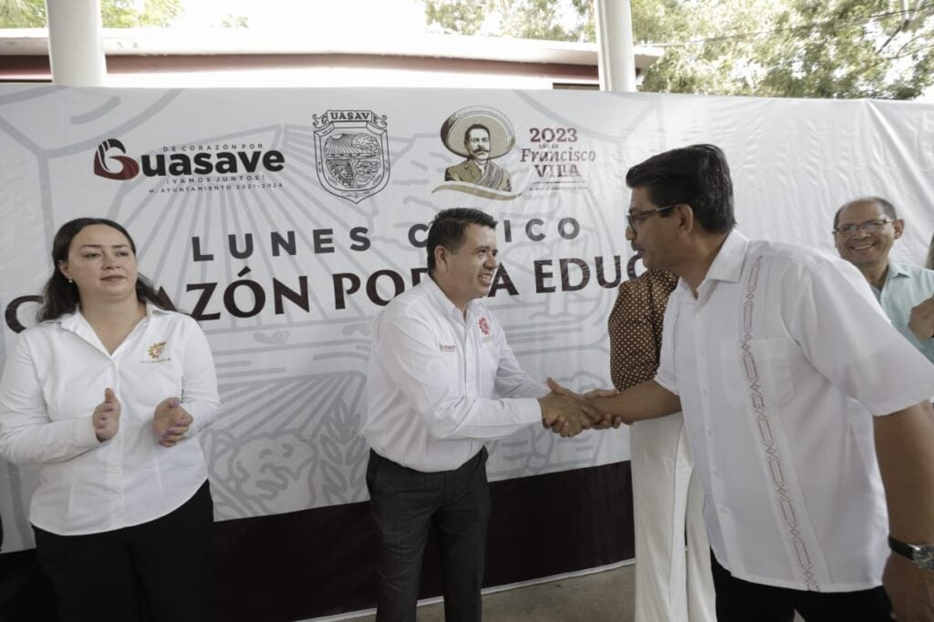 Alcalde de Guasave impulsa valores en jóvenes, expresó este lunes