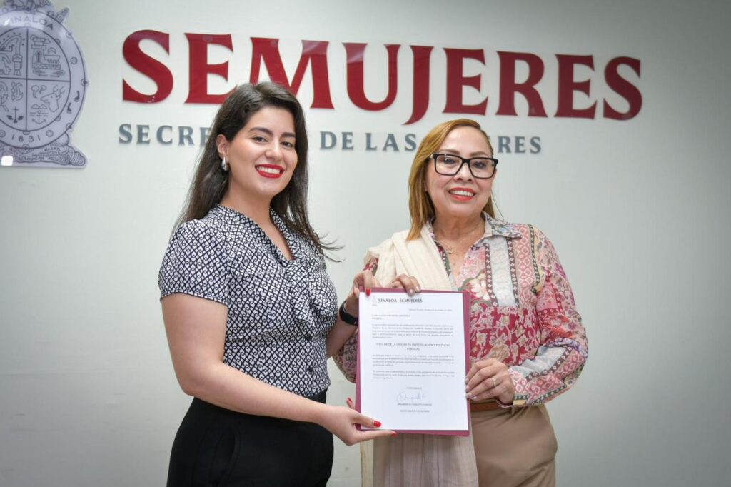 Alicia Cervantes, la nueva titular de la Unidad de Investigación y Políticas Públicas de Semujeres