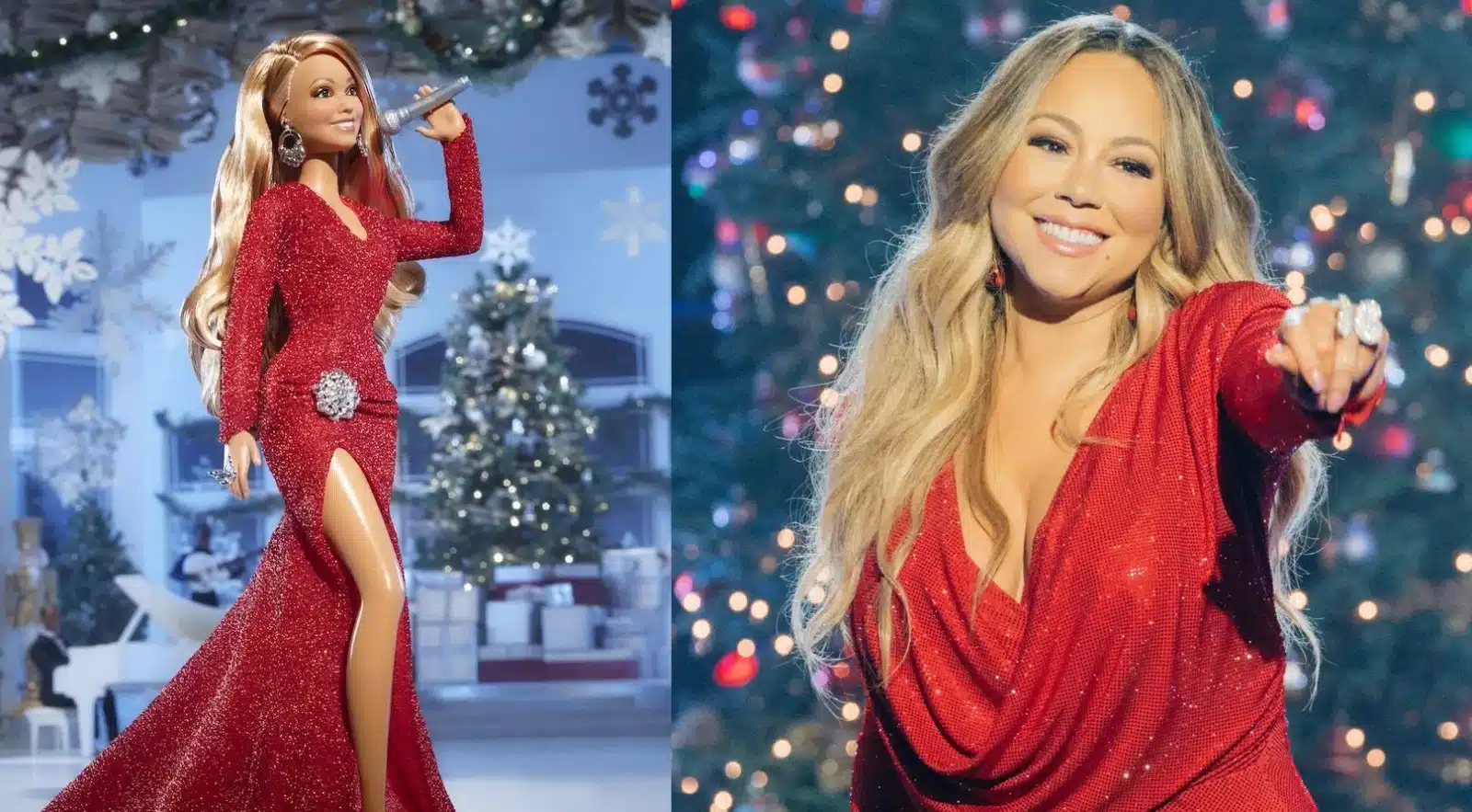 Barbie se inspira en All I Want for Christmas is You y lanza muñeca de Mariah Carey