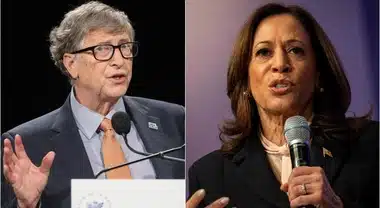 Bill Gates da 50 millones de dólares a la campaña de Kamala Harris, según The New York Times