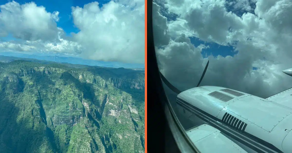 Programa de bombardeo de nubes por parte del gobierno de Sinaloa.