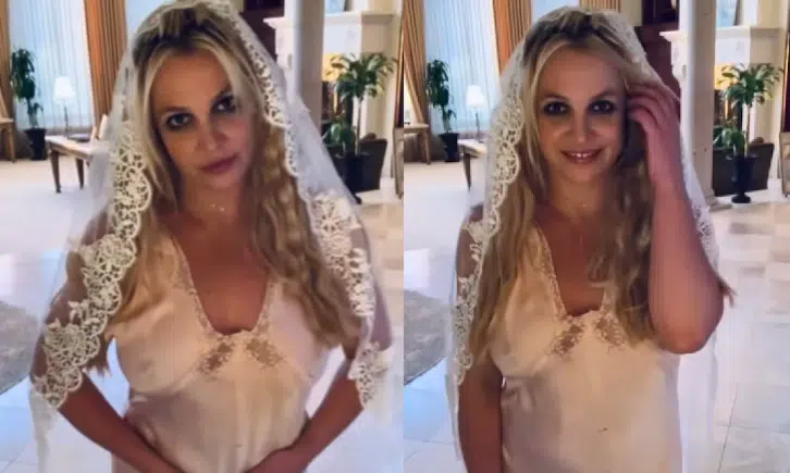 Britney Spears causa revuelo al presumir boda consigo misma: 