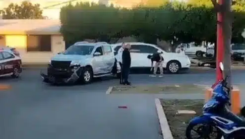 Accidente tipo carambola