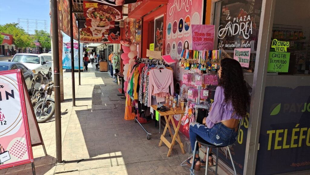 Comerciantes en Guasave luchan por sobrevivir ante caída de hasta el 70 % en ventas