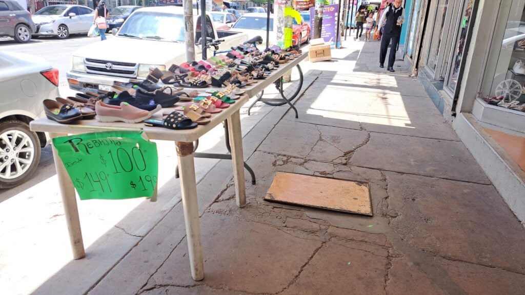 Comerciantes en Guasave luchan por sobrevivir ante caída de hasta el 70 % en ventas