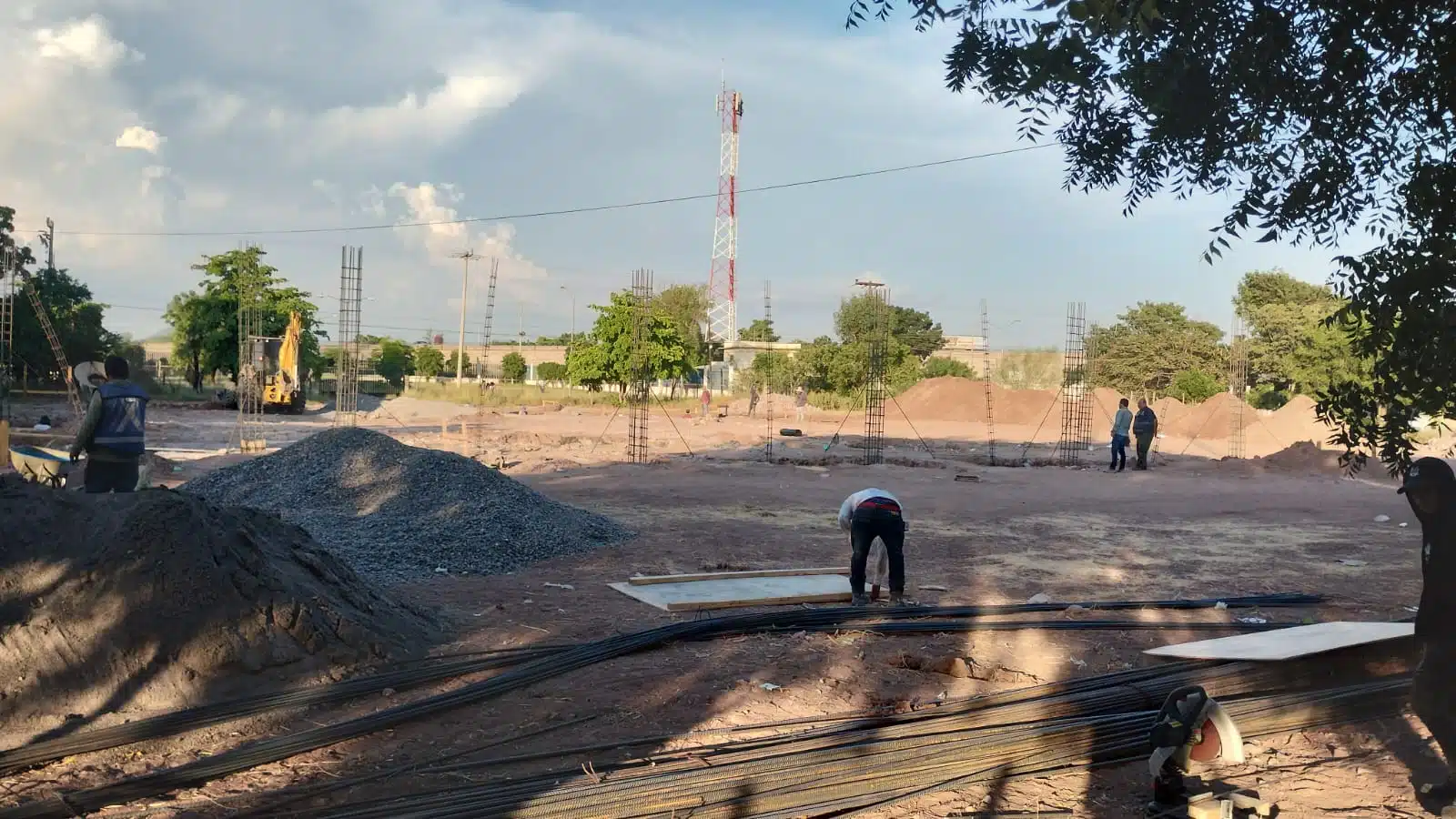 Construcción del Palacio Municipal de Juan José Ríos.