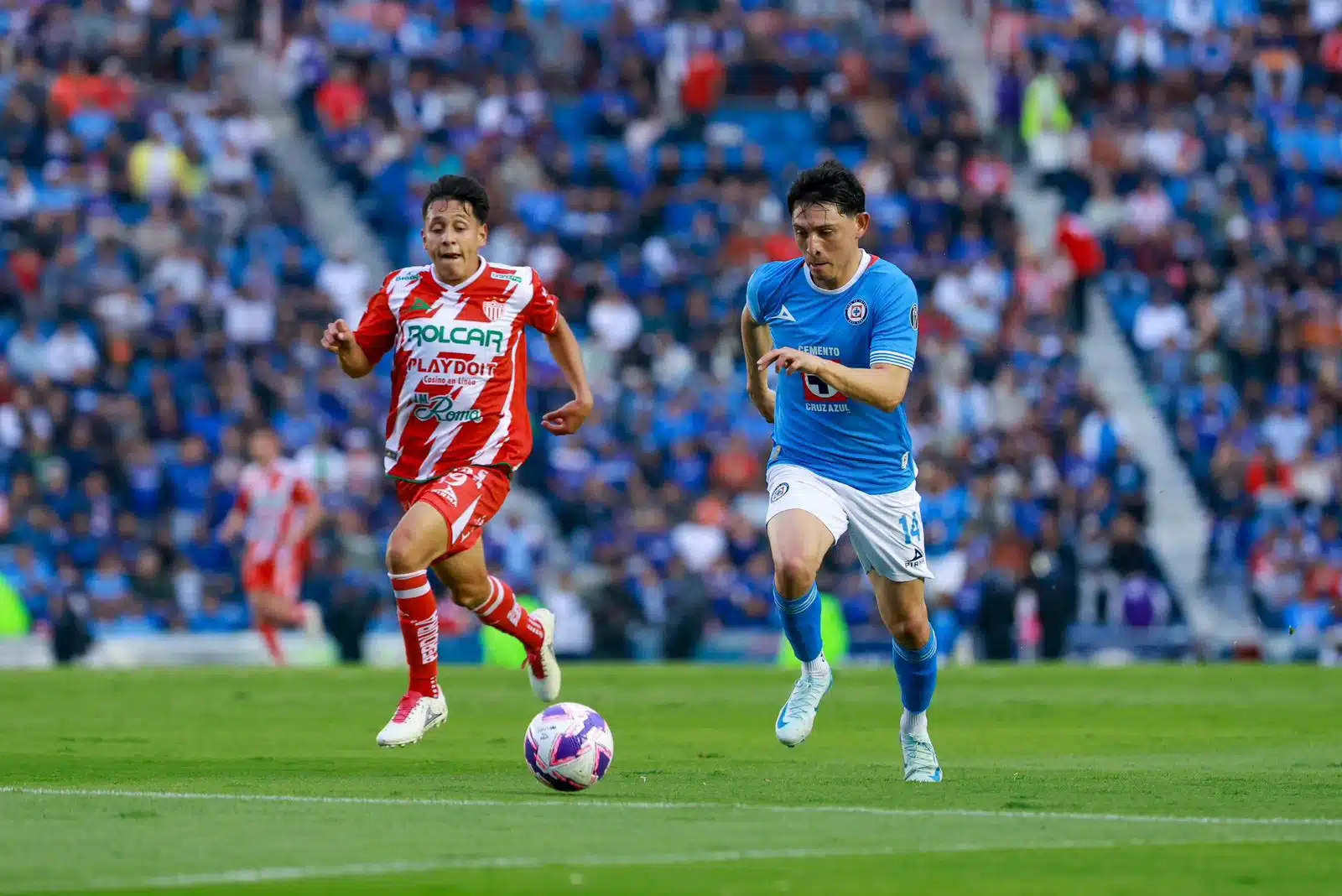 Partido de Cruz Azul y Necaxa