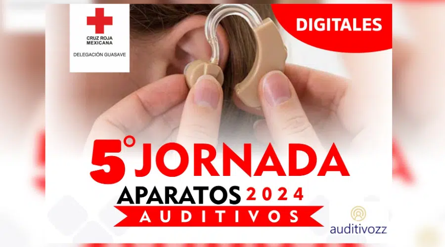 Cruz Roja Guasave te invita a la quinta Jornada de Aparatos Auditivos