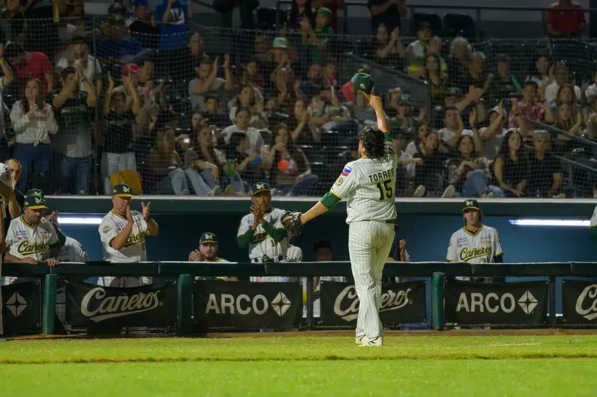 Darel Torres, de Cañeros de Los Mochis, es el Pícher de la Semana en LMP