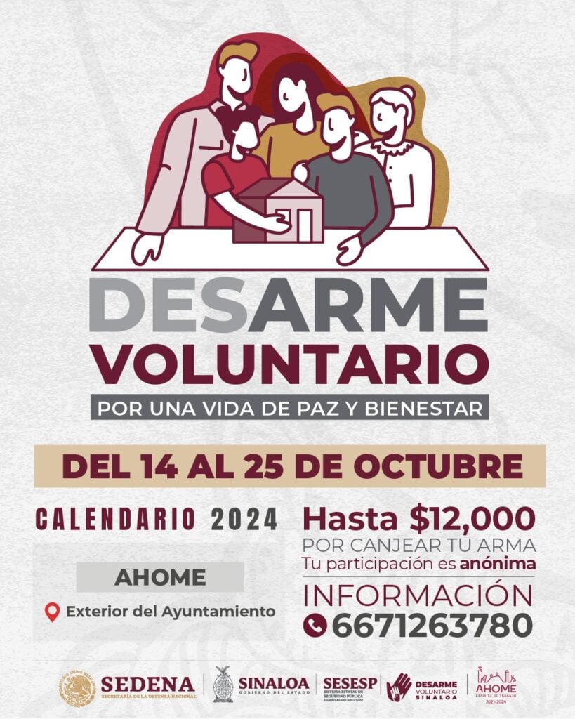 Desarme Voluntario 2024.