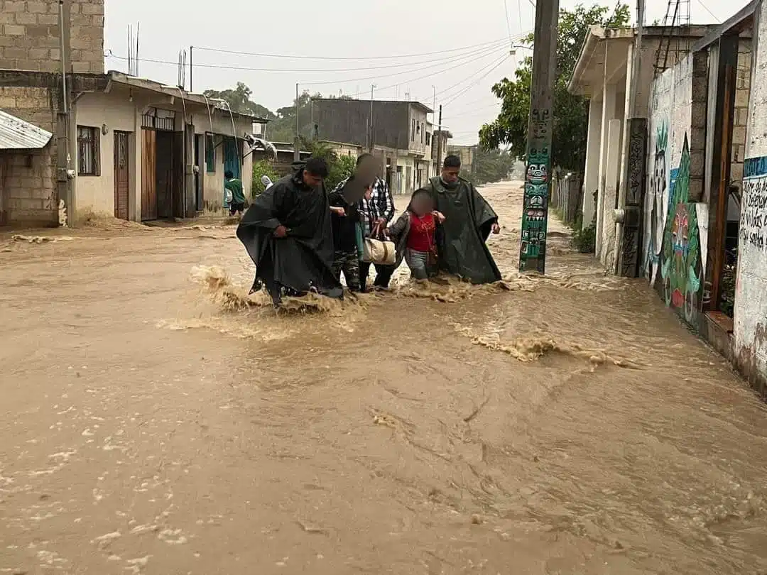 Desastre en Chiapas tres muertos por Nadine