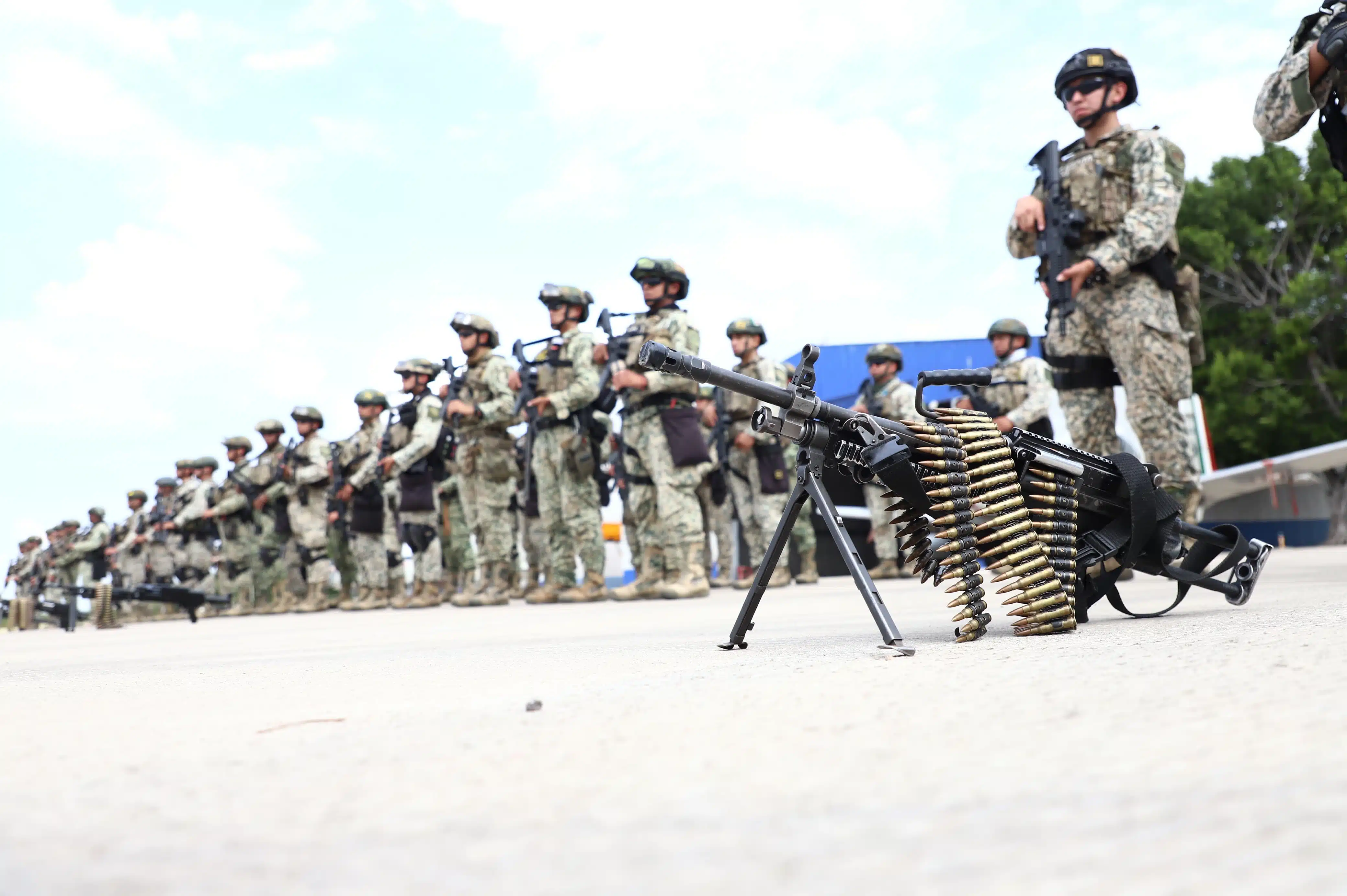 Elementos de Fuerzas Especiales del Ejército Mexicano