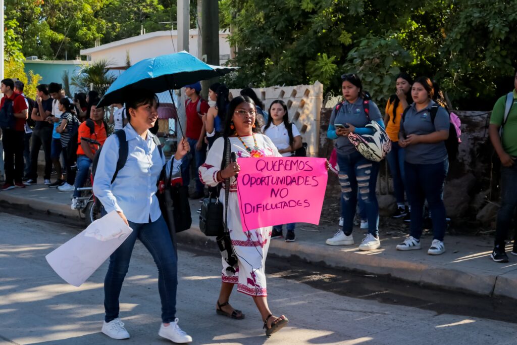 Estudiantes liberaron las instalaciones en la UAIM Mochicahui