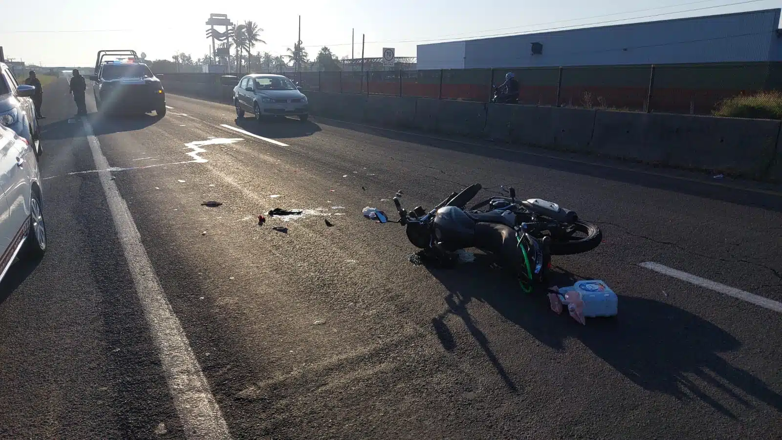 Fallece militar retirado en accidente moto Mazatlán