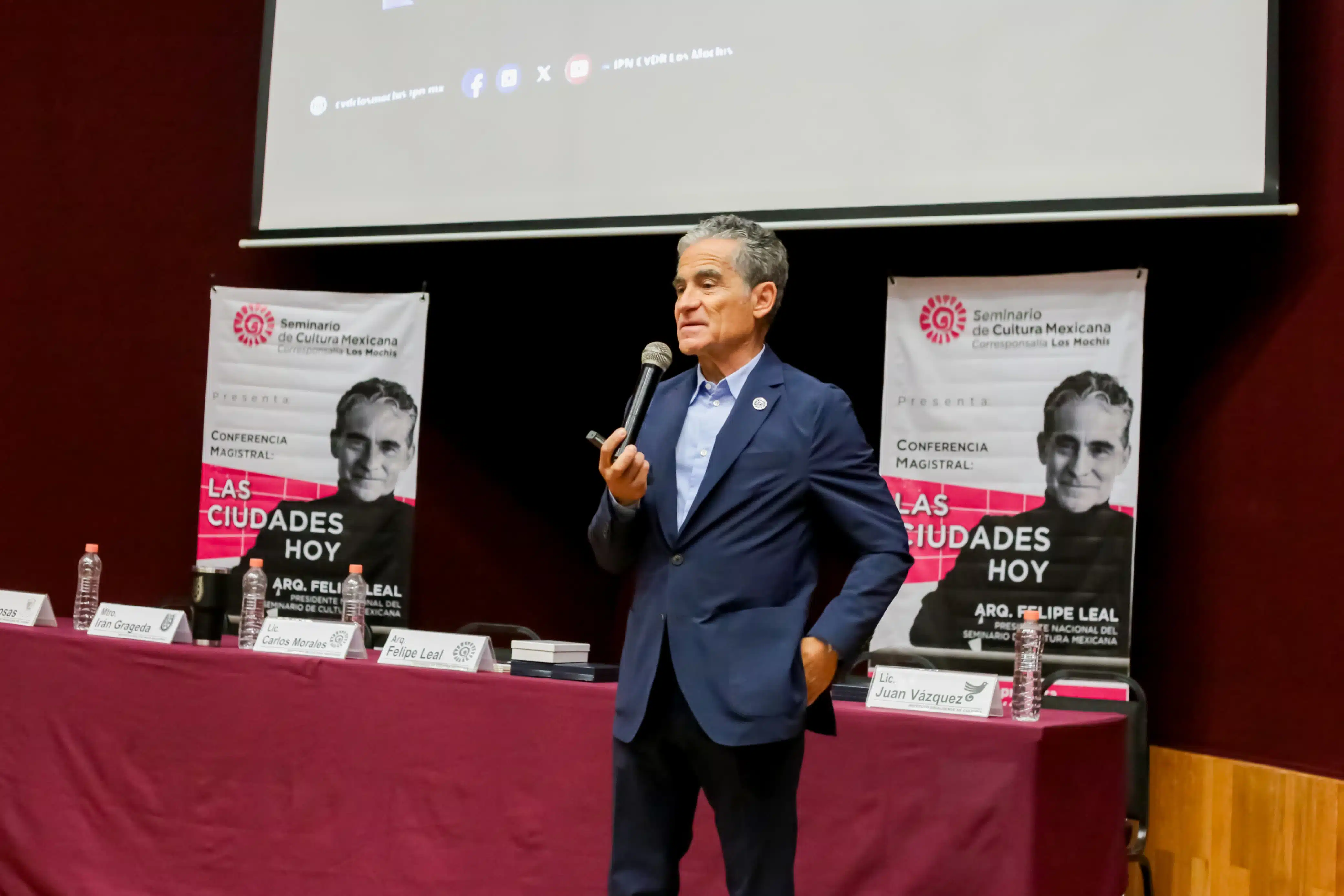 Felipe Leal, presidente nacional del Seminario de Cultura Mexicana.