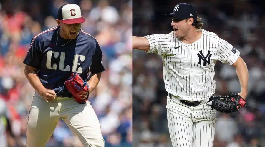 Gerrit Cole y Tanner Bibee pelearán por el triunfo en el Yankees vs Guardianes