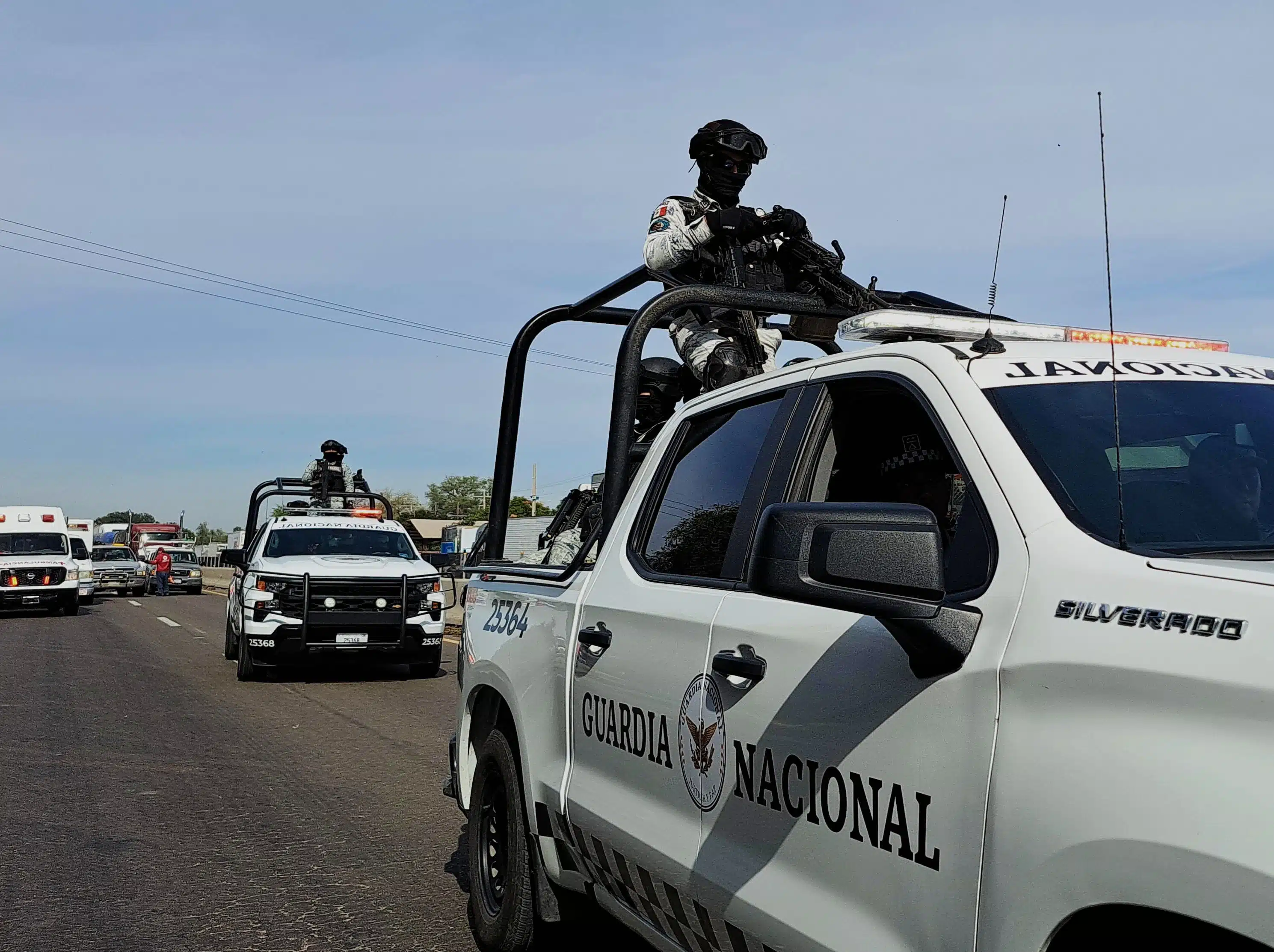 Elementos de la Guardia Nacional