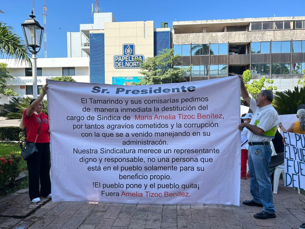 Habitantes de El Tamarindo, Limón de los Ramos y La Campana piden remoción de síndica municipal