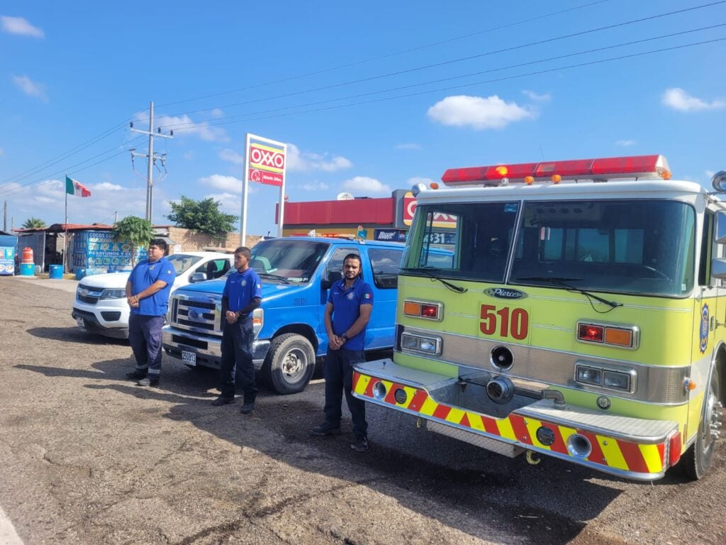 Instalan punto de seguridad a la altura de la Cruz de Elota