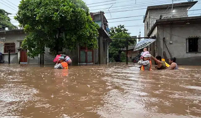 Inundaciones en Oaxaca