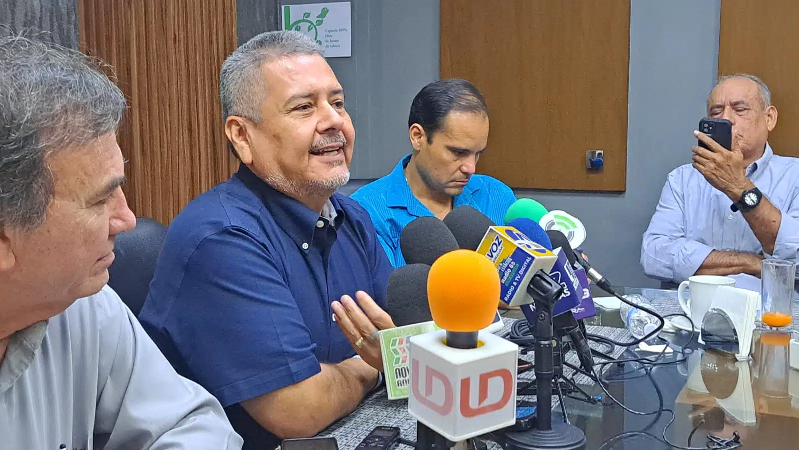 José Ramos Ortiz en rueda de prensa