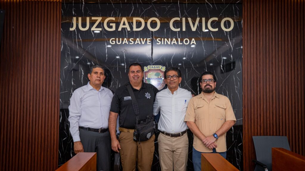 Inauguración del Juzgado Cívico de Guasave.