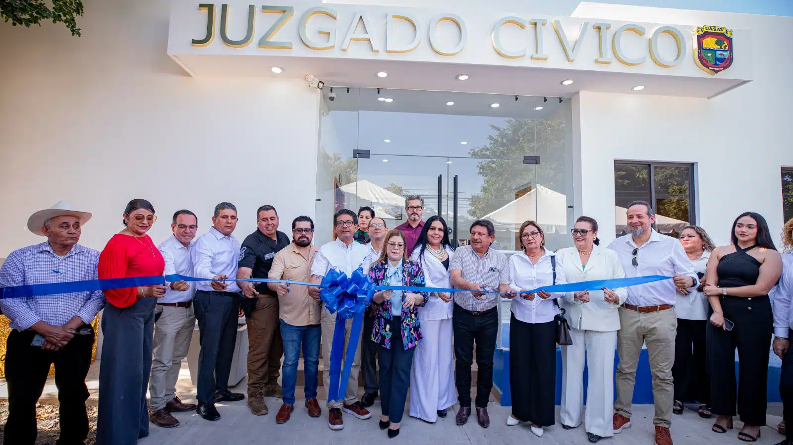 Inauguración del Juzgado Cívico de Guasave.