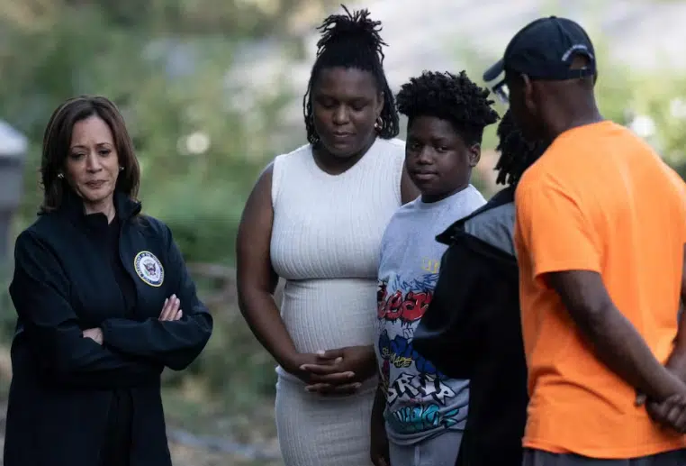 Joe Biden y Kamala Harris realizan visitas a las zonas afectadas por el huracán Helene