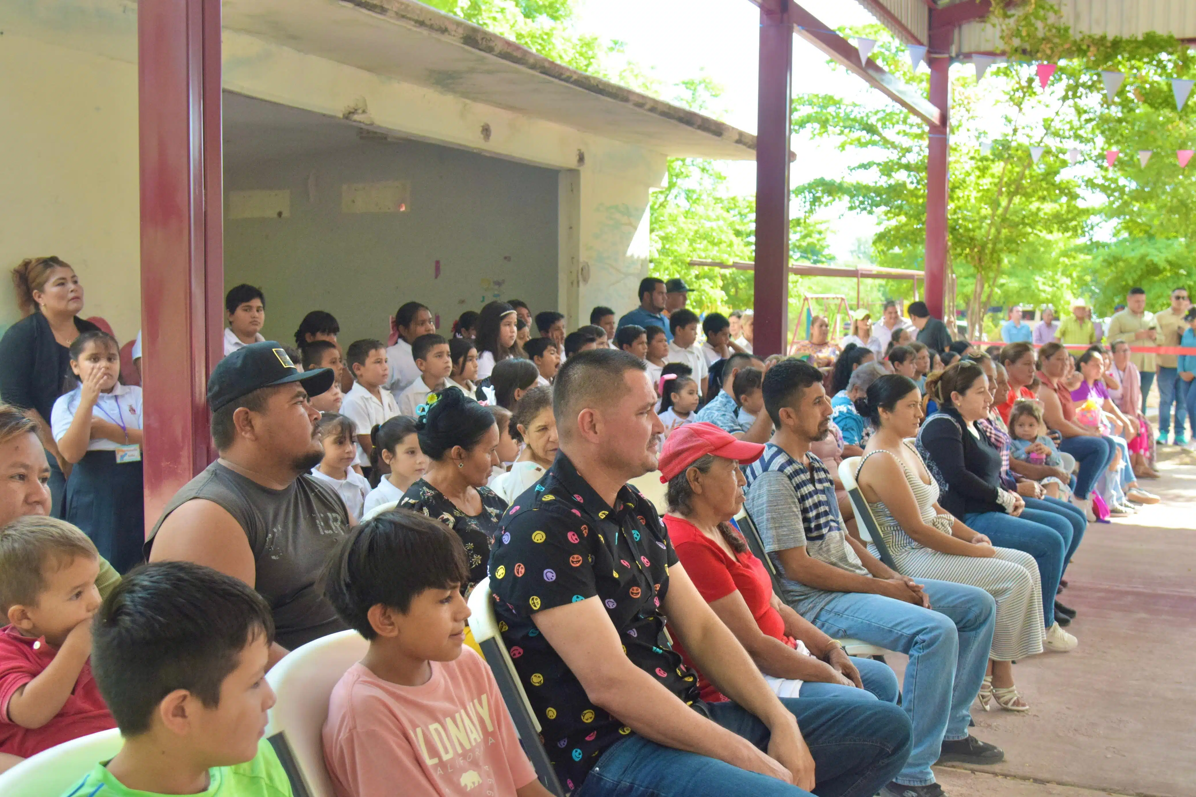 Entrega de obra de infraestructura educativa en el jardín de niños “Enrique C. Rébsamen”.