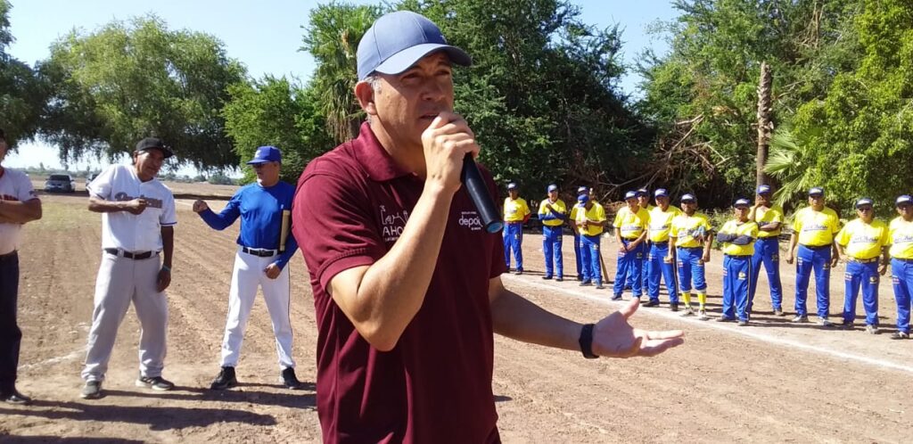 Marco Antonio Galaviz Ruelas, director general del Instituto Municipal del Deporte de Ahome.