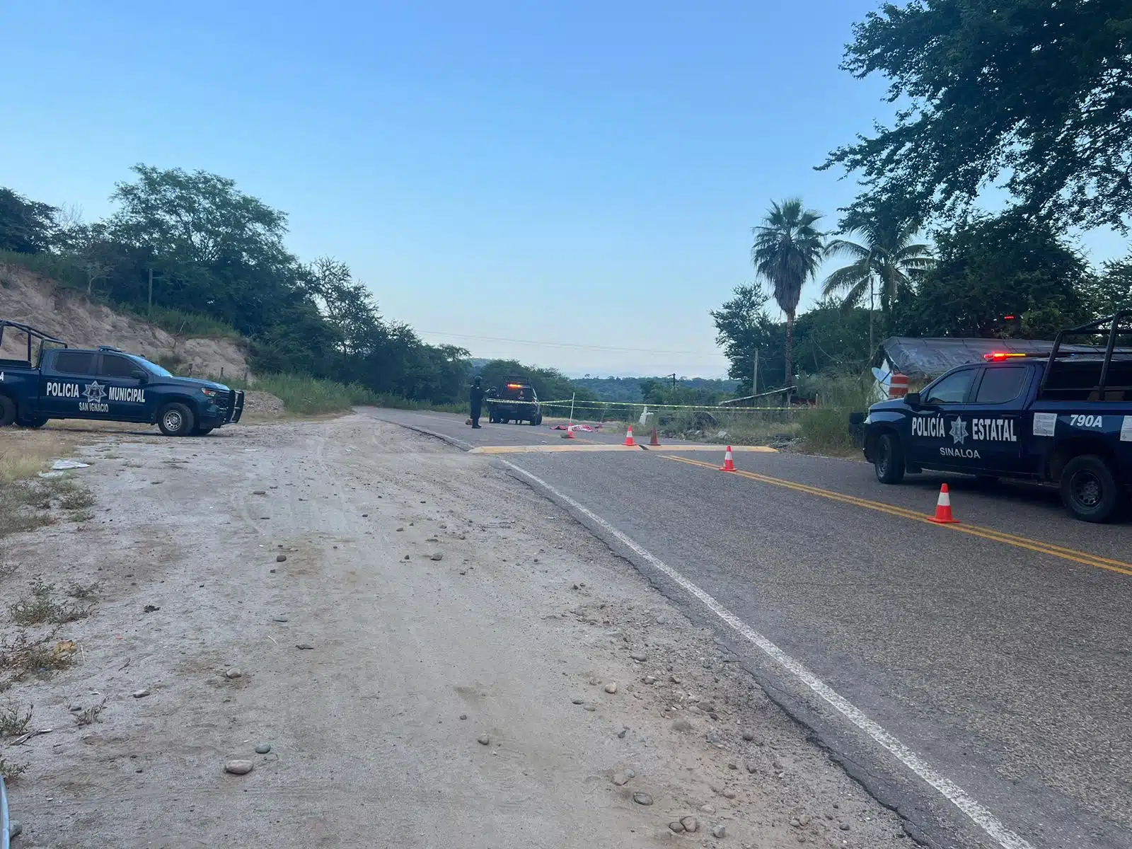 Localizan hombre asesinado por disparos carretera San Ignacio - San Juan