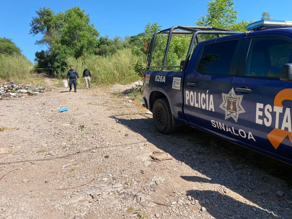 Localizan osamenta humana carbonizada al norte de Culiacán