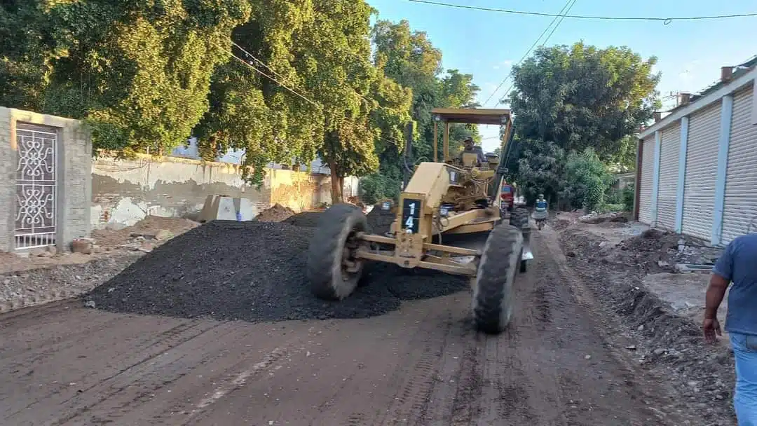 Maquinaria para obras.