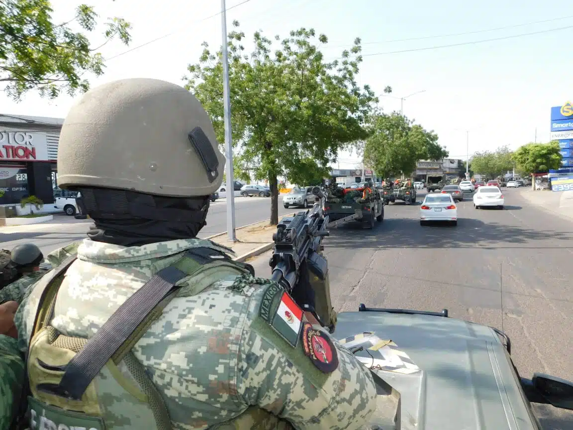 Operativo militar en Culiacán