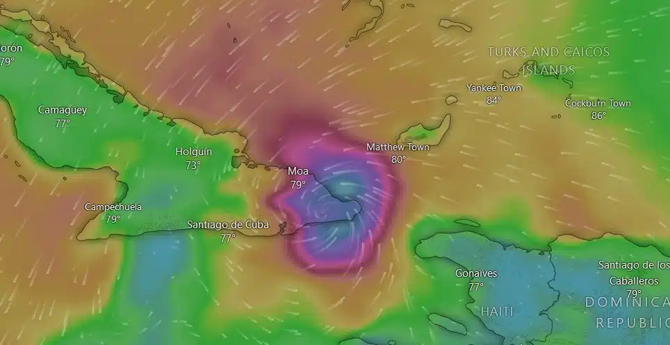 Óscar tensa a Cuba! Se espera que el huracán atraviese la isla entre esta noche y mañana