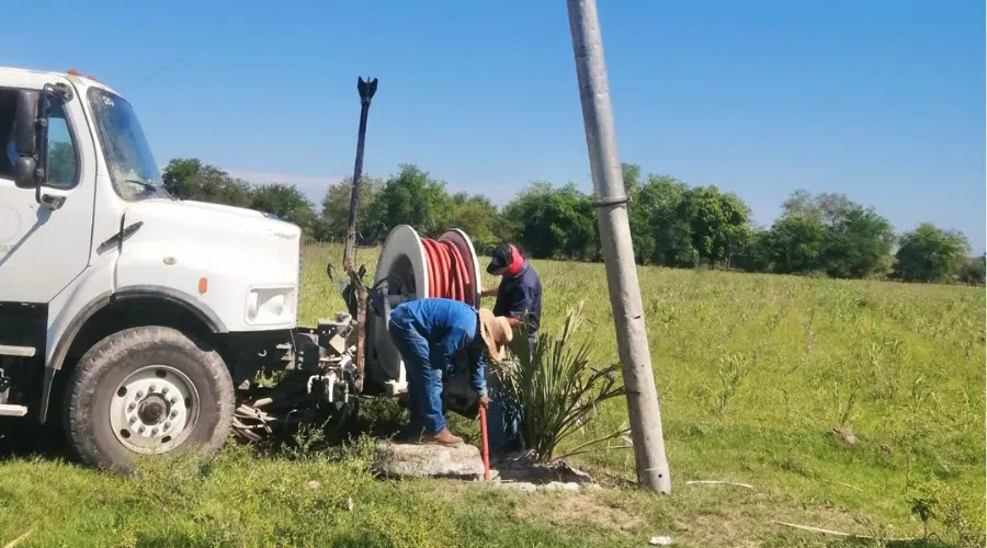 Las labores abarcan desde Cuatro Caminos hasta la laguna de oxidación con lo que se busca mejorar el servicio