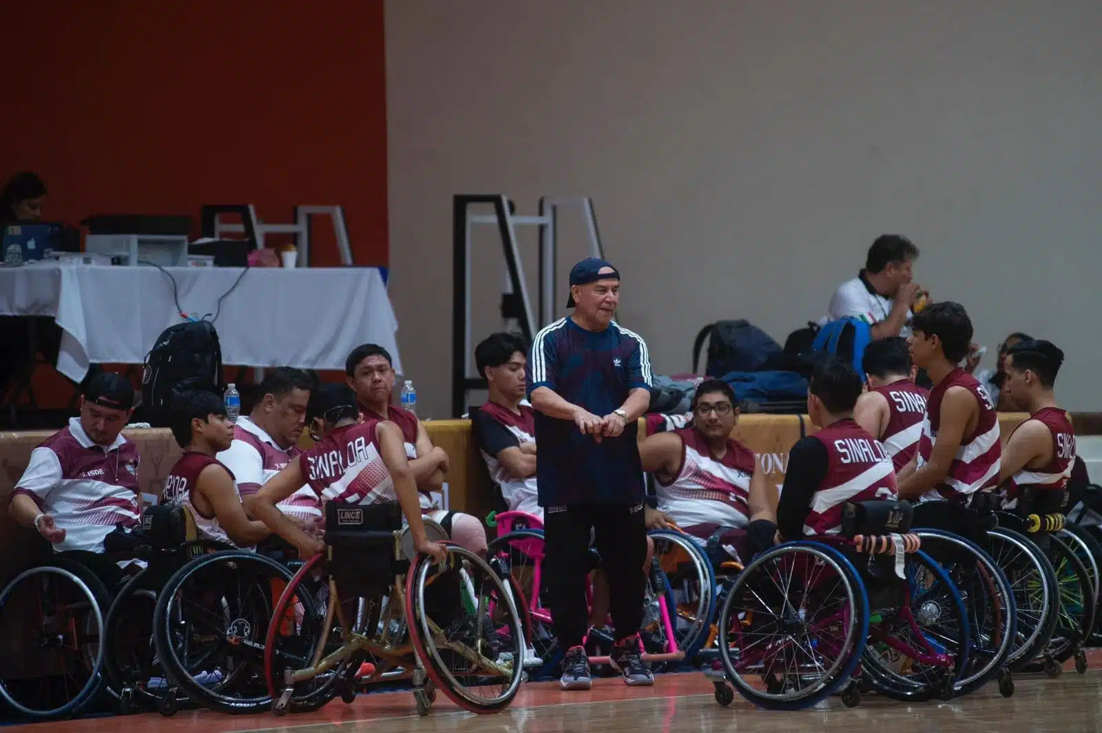 Participación de Sinaloa en el baloncesto en silla de ruedas en los Juegos Paranacionales 2024.