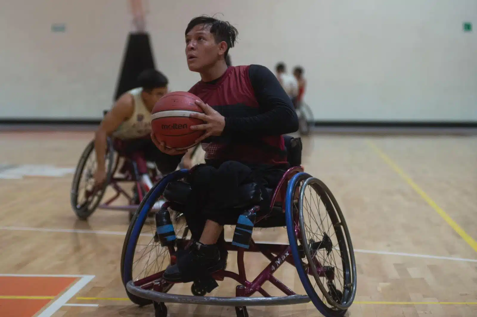 Participación de Sinaloa en el baloncesto en silla de ruedas en los Juegos Paranacionales 2024.